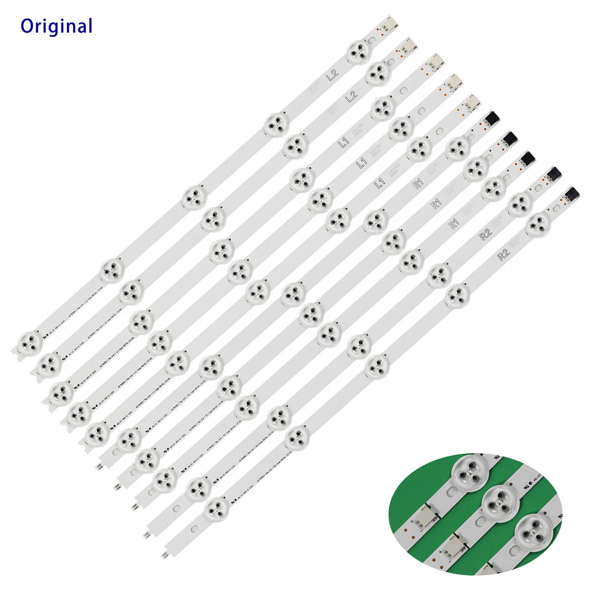 New original LED Backlight strip For 6916L-1338A 6916L-1339A 6916L-1340A 6916L-1341A 42LN5300 42LN5710 42LN540S-R2 LC420DUE