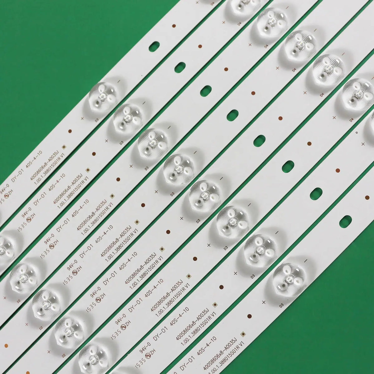 LED Backlight strip for 400S8605X8-B0040 400S8606X8-A0035 E34036 40S-4-10 1.00.1.388015S01R V1 94V-O DY-01
