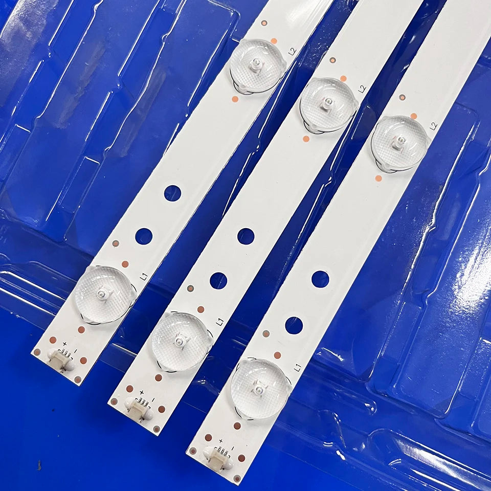 3pcs LED Backlight Strips 3BL-T5324101-009B 1027342570 For BRAVIS 28C2000B , L2830HD CCE Lt28g Lt29g Lt29d Lt28d 6V 530mm