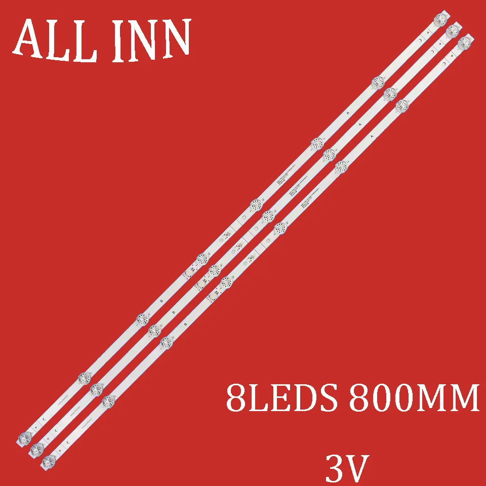 LED Strip For 43iPlay6000-F/1 SDX-43F2120B SDX-43U4126 43DS9800 43OVF9000F LT-43N5135AE 43SNF9000F JL.D43081330-006AS-M_V01
