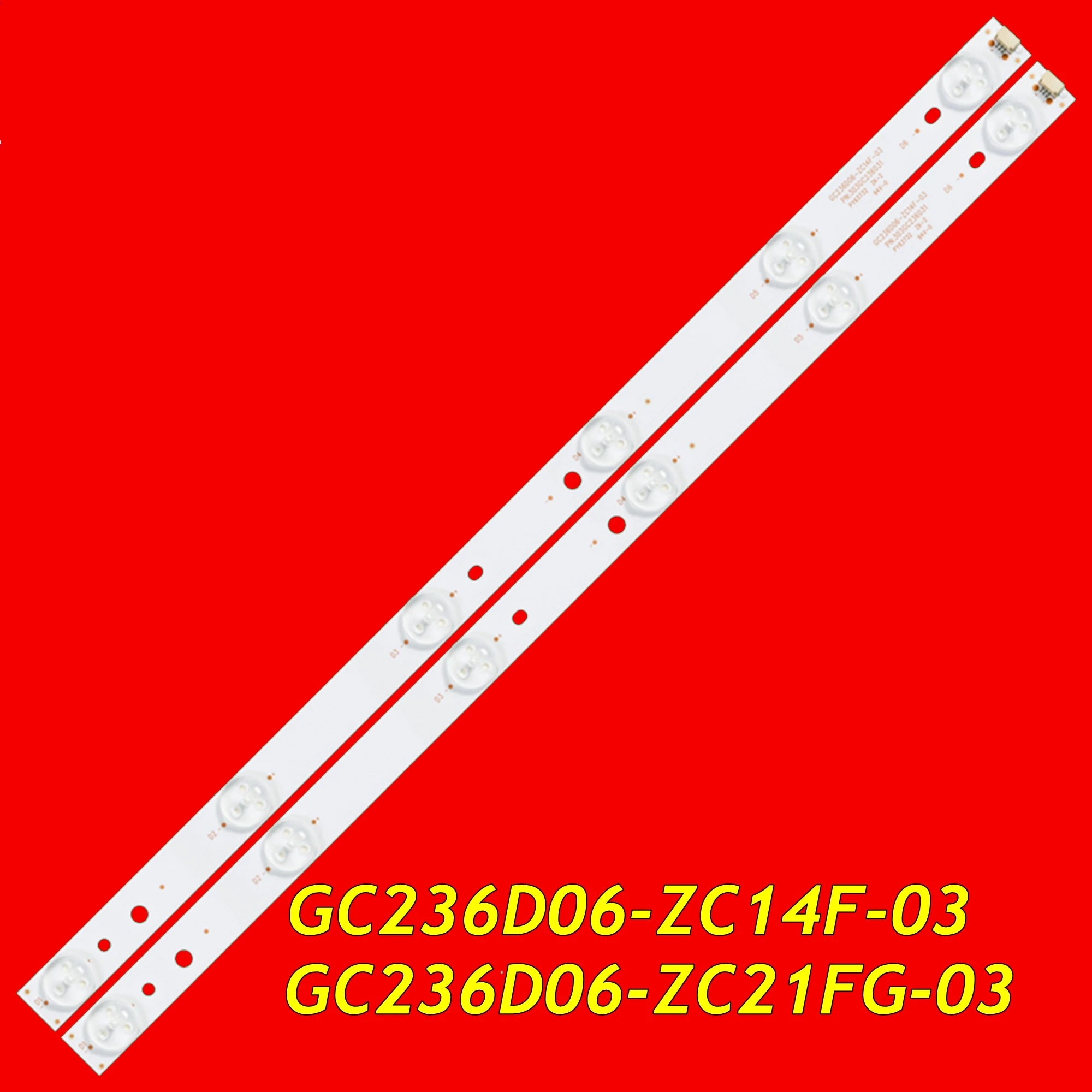 10pcs LED Backlight Strip for 24M1 SE24FL 303GC236031 GC236D06-ZC21F-03 GC236D06-ZC14F-03