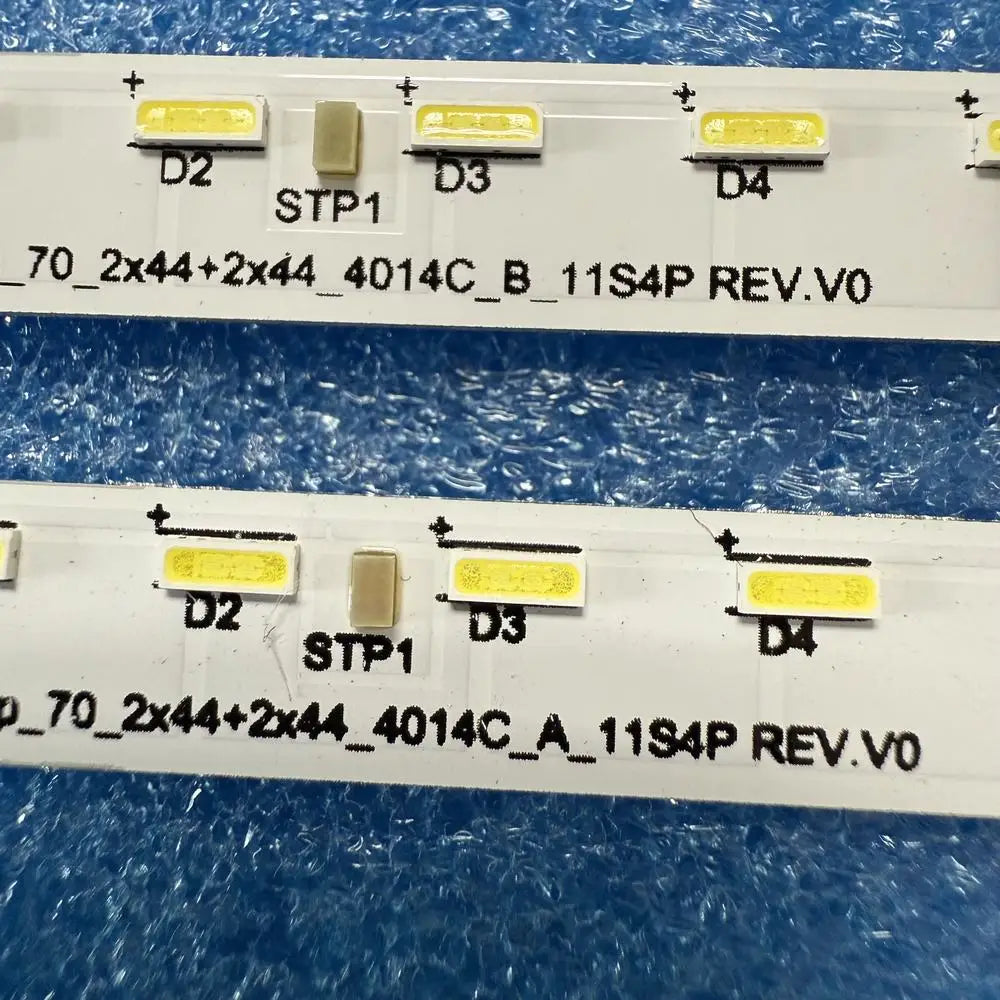 LED Strip for Sharp 4T-C70AJZA 4T-C70AJMA 4T-C70AL1X 4T-C70AH1X 4T-C70DL1X 4T-C70BK1X Sharp_70_2x44+ 2x44_4014C_B_11S4P