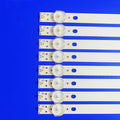 Kit LED Backlight Strips For Toshiba 43L420U 43L310U 43U7750EV 4708-K43WDR-A1213K04 LED Bands Rulers K430WDR A1 T43HVN01.2