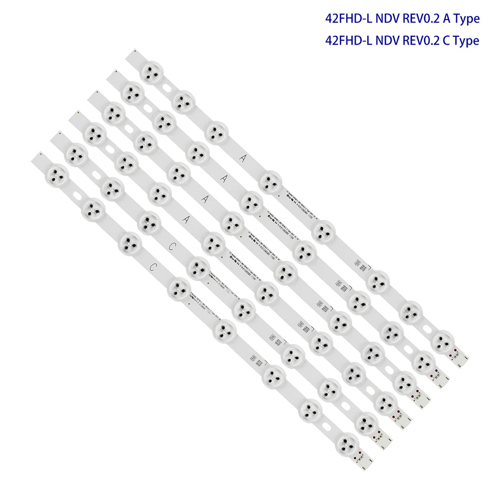 LED backlight strip for Innotek 42 42FHD-L NDV A+C for Hitachi 42HXT12U 42HXT42U 42HXT42UH VES420UNDL-N01 42PFL3008