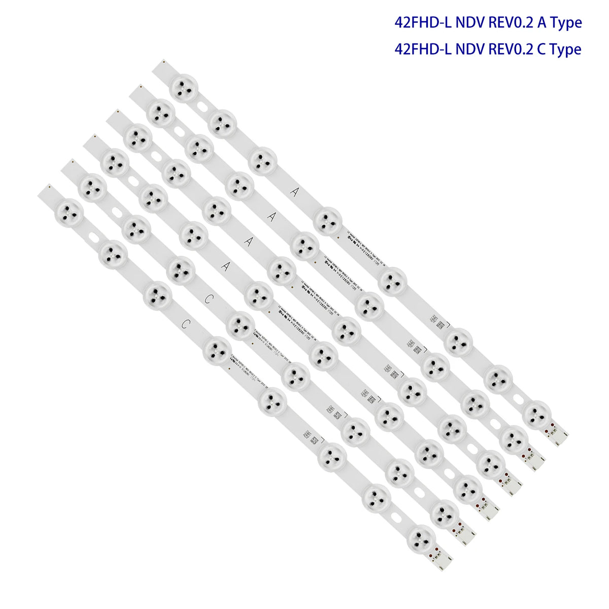 LED backlight strip for Innotek 42 42FHD-L NDV A+C for Hitachi 42HXT12U 42HXT42U 42HXT42UH VES420UNDL-N01 42PFL3008