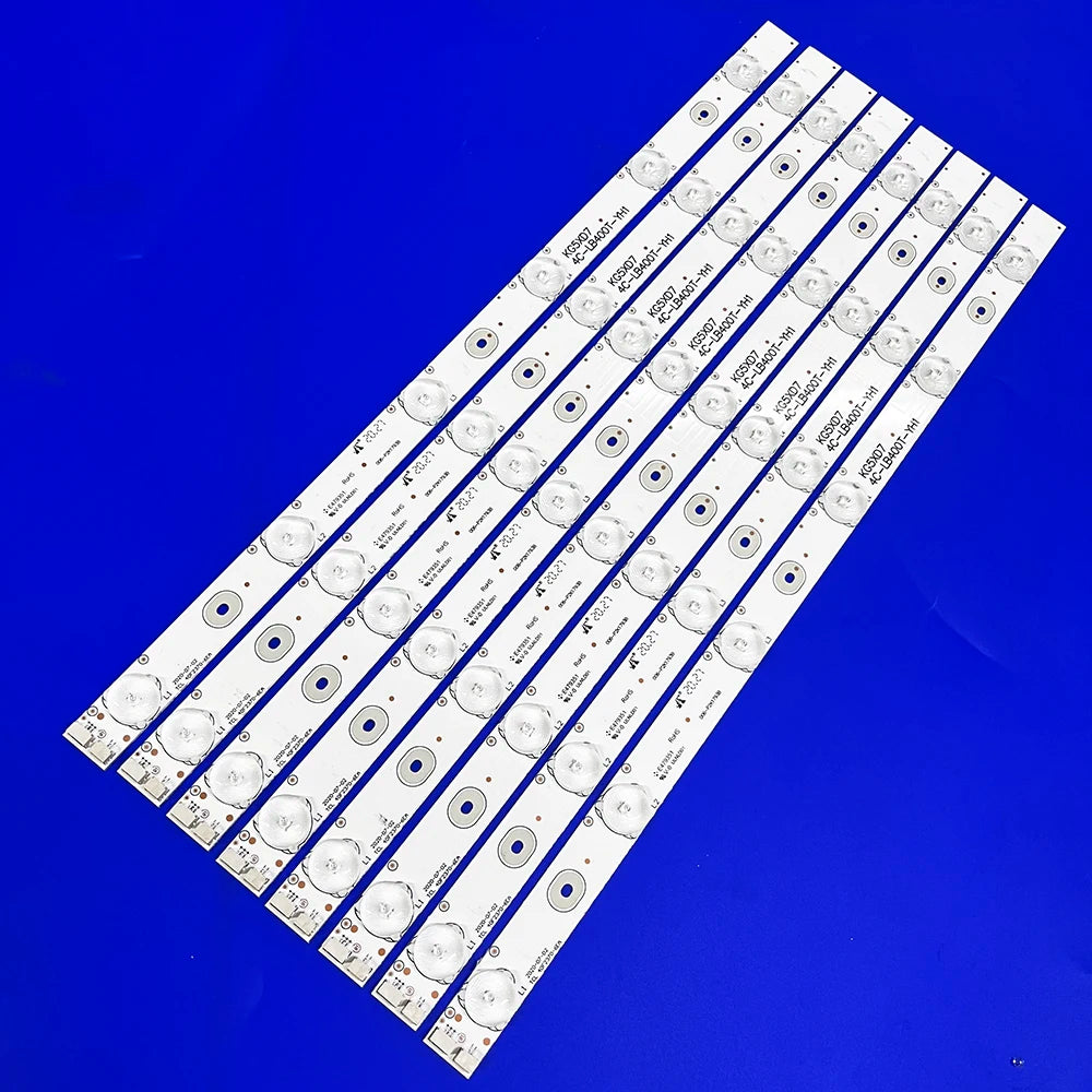 8PCS LED Strip 4C-LB4006-YH1 YH3 006-P2K1793B 39F2370-6EA 40F2370-6EA for Dl4061 40L1550C 40L2450C LED40C720J
