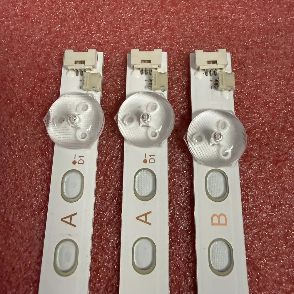 LED Strip For 17DLB43VER7-A LUXER LUX0143008 VES430QNDL-2D-N91 JVC LT-43CF890 E43UHDHDRS3Q 43HAK6150U Panasonic TX-43HX580B