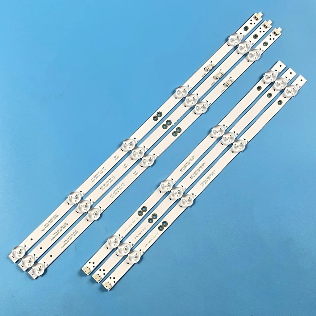 LED Backlight strip For Skyworth  APT-LB17076-43-1.3 43E2A 43F5 43X6 43G2A 43K5C 43E382W RDL430WY(BD0-100) HV430FHB-N10