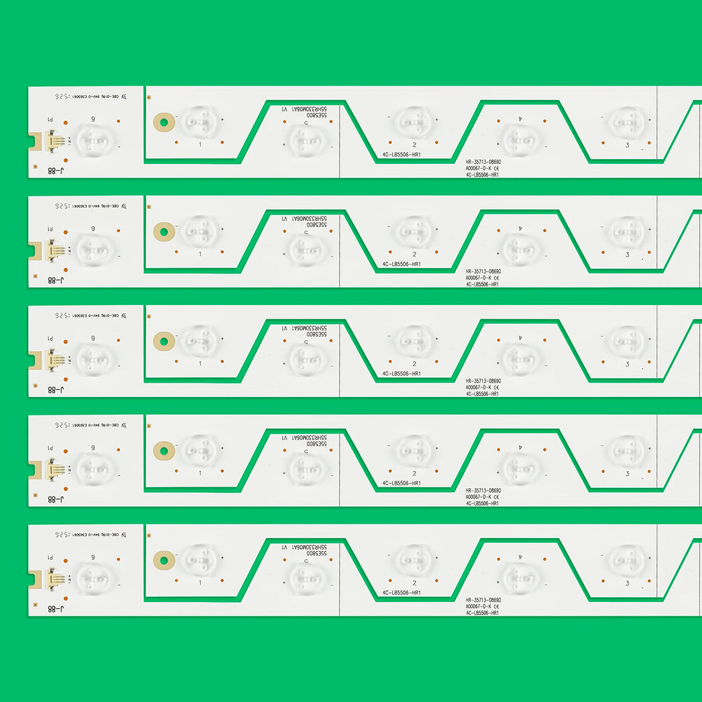 LED backlight strip For TCL D55A561U D55A558U 55U6500C 55U65EBC 4C-LB5506-HR1 55E5800 55HR330M06A1 Screen LVU550NDEL