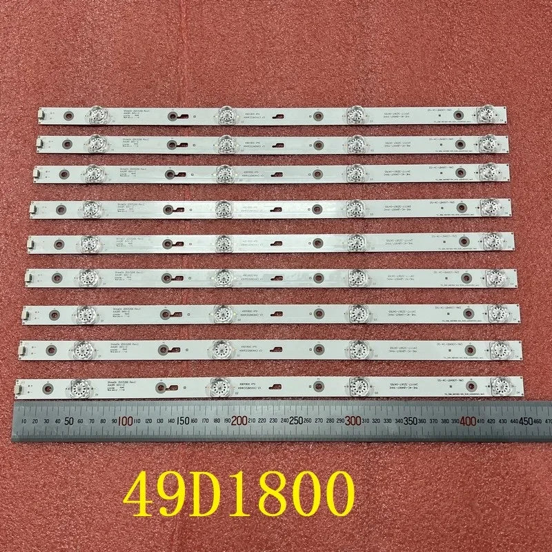 LED Backlight Strip For Toshiba 49U7750VE U49T8800TN 49D18004X-9 49HR332M04A3 49D1800 Panasonic TC-49FX500p Daewoo 49 U49V880BTA