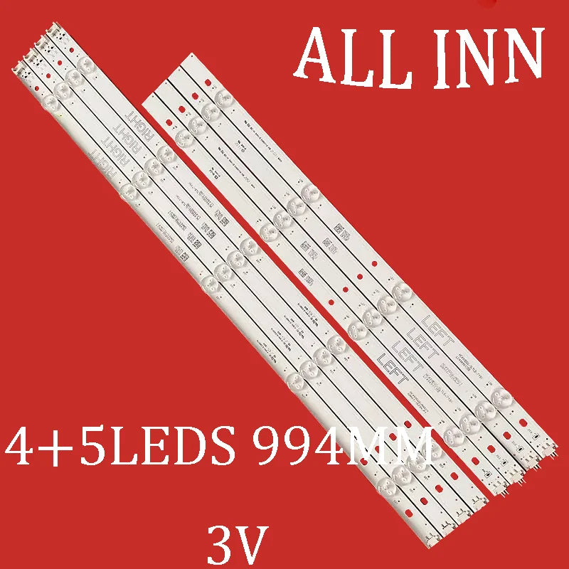 LED strip for 49UM7300 49UM7400 49UM7100 49UJ6300-UA 49UJ630V-ZA 49UJ6350-UC NC490DGG-AAFX1-41CA GAN01-1255A-P1 GAN01-1256A-P1