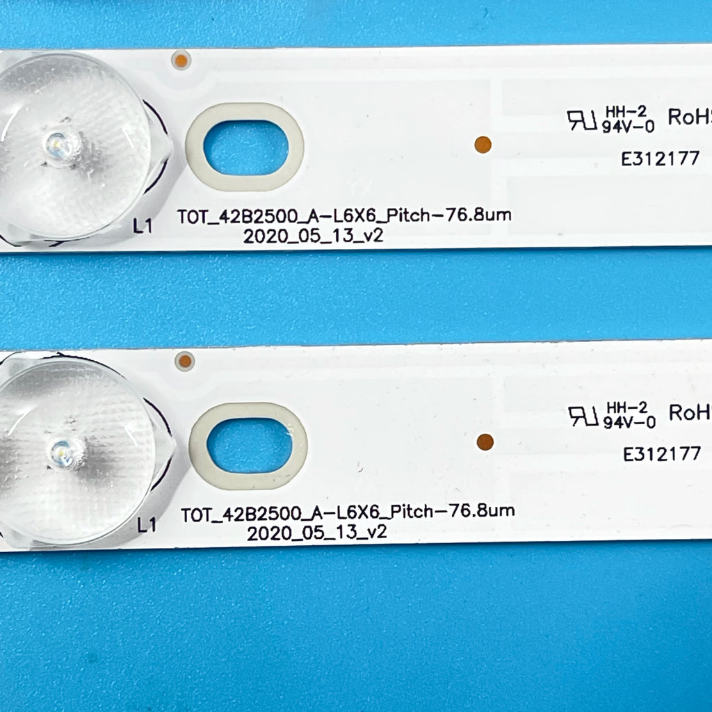 LEDBacklight Strip For Thomson T42E32HU Ph42b25dg Ph42b25 DP42D24 4C-LB420T-YH1A YH1B TCL-462C750(B3310)-6EA-L R 4C-LB420T-HQ2A