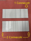 Kit 11pcs 6LED LED Backlight Strip For Hisense -50-HD500DU-B01-010-11X6-3030C-6S1P 50CU6000 50H7GB1 50H7GB2 LTDN50K321