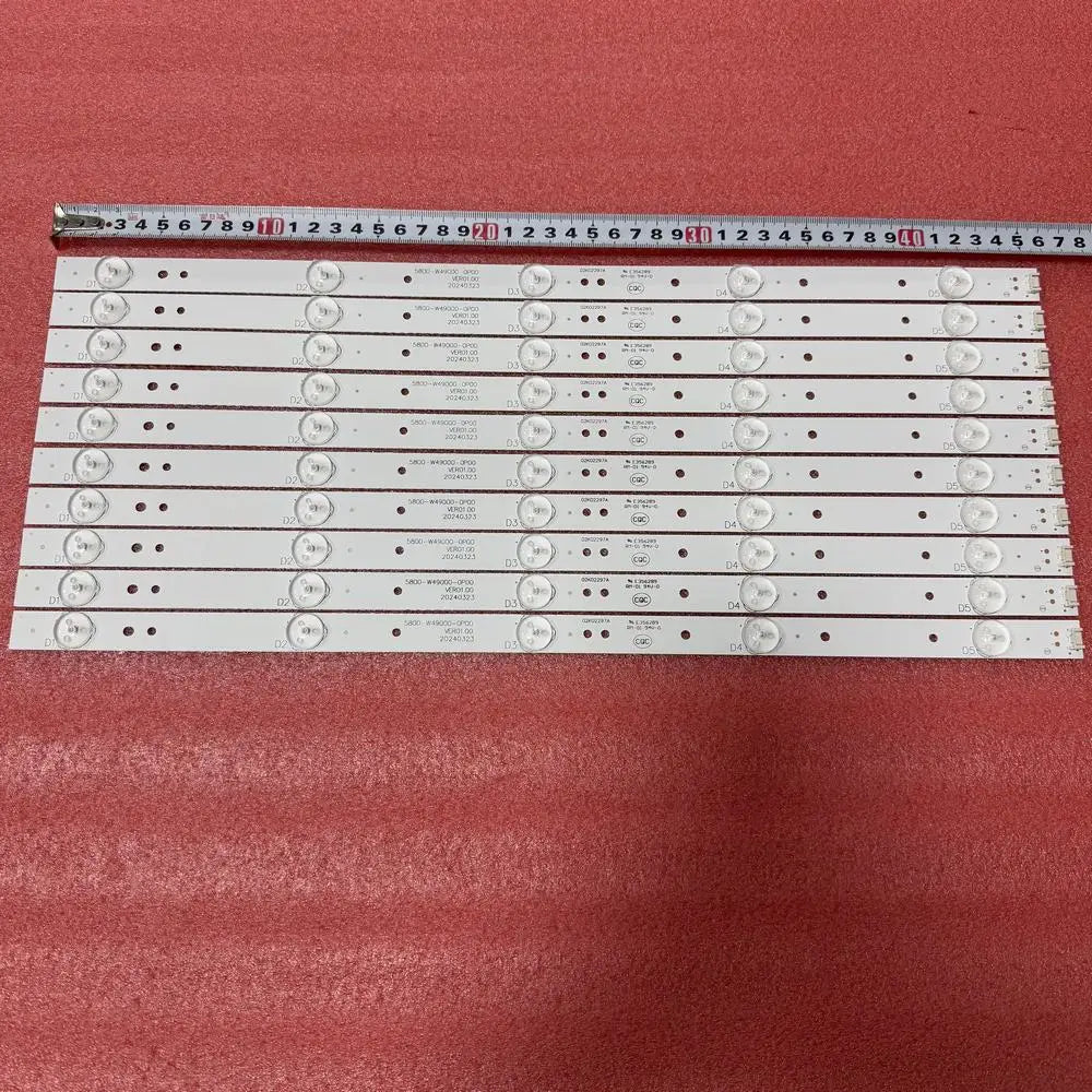 LED Strip 5LED For 5800-W49000-DP10 DP00 49E361S 49E350E 49E3500 49X5 49D9 49E6000 49E6080 49E5ERS