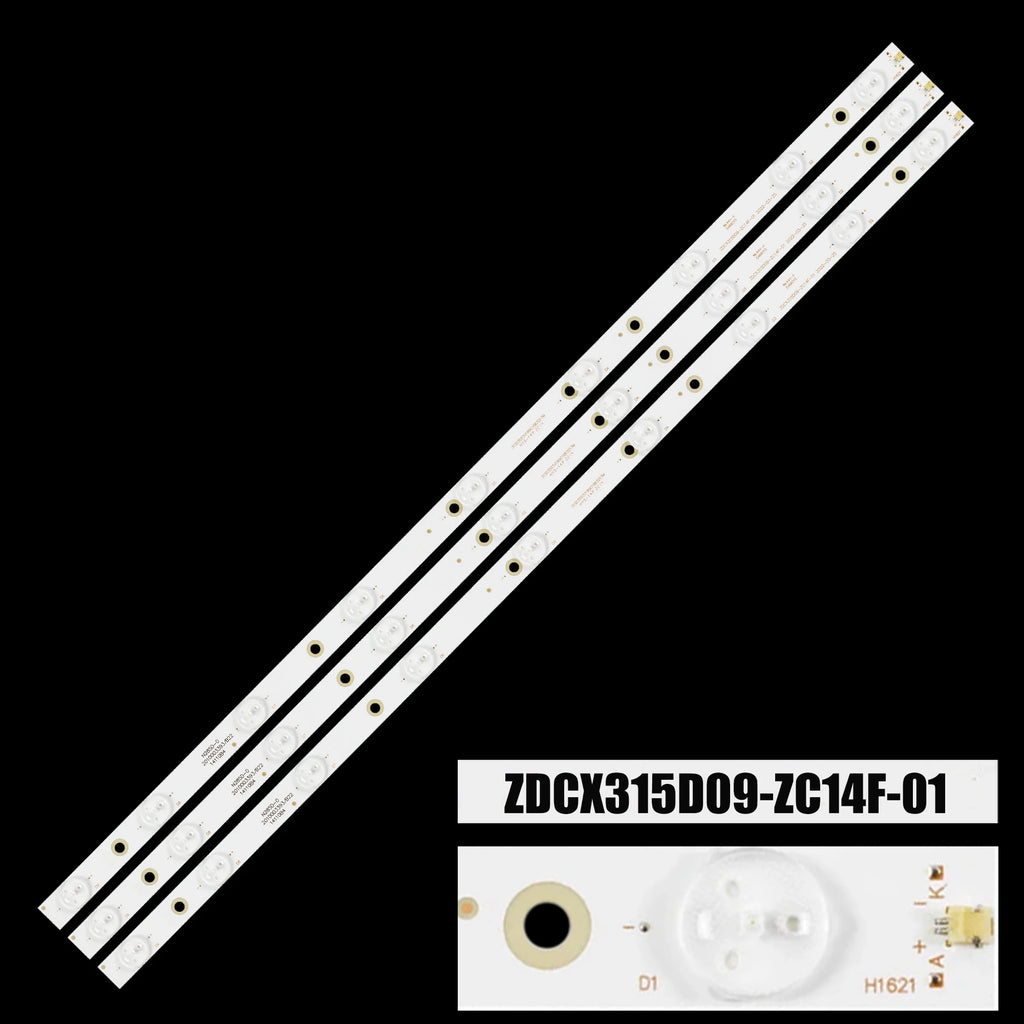 LED backlight strip for 32 " 32LEM-1010/T2C 32LEM-1005/T2C ZDCX315D09-ZC14F-01 H32B7000E STV-32LED14 CX315DLEDM