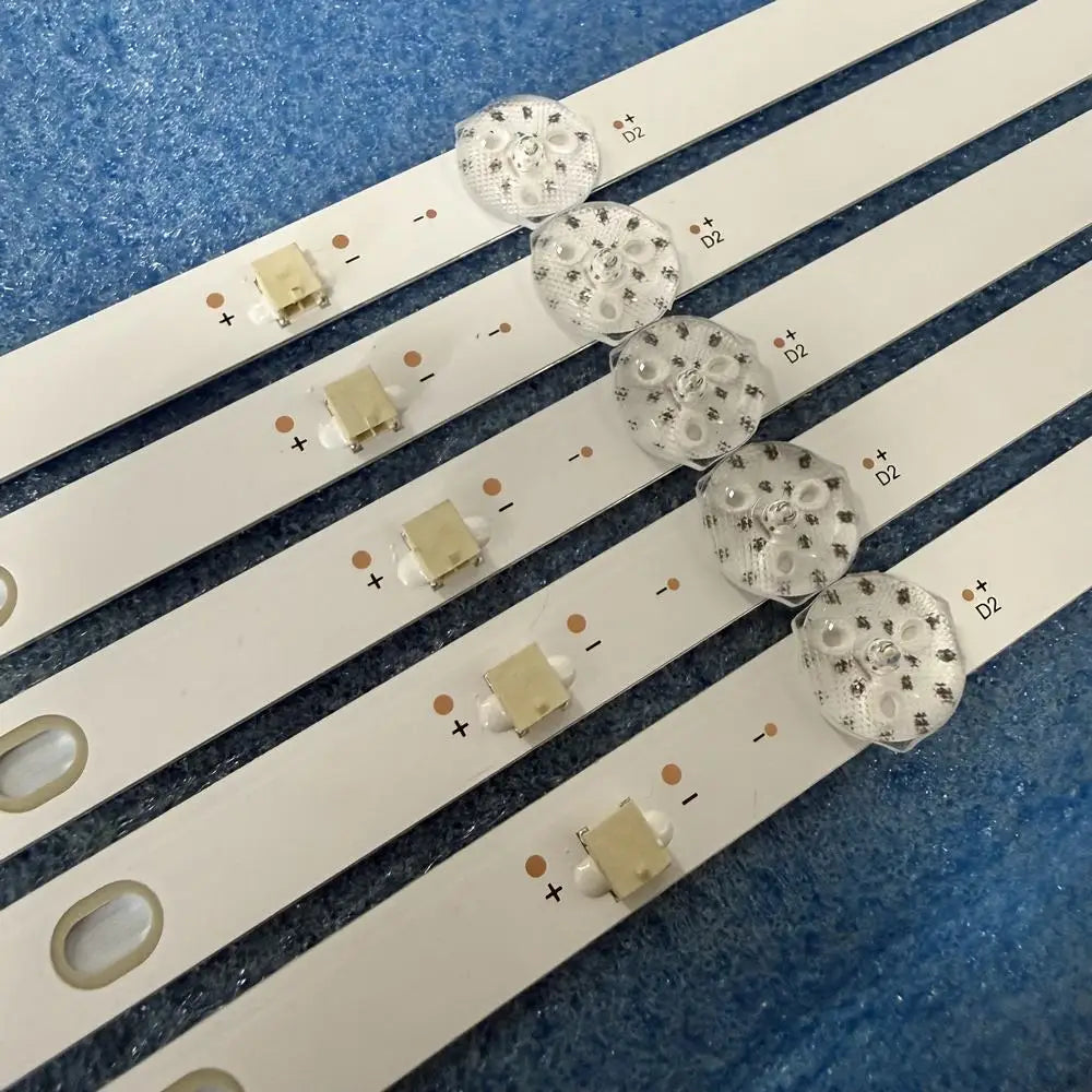 5pcs/set LED Strip for OK ODL 55950UC-TA Element E4AA55R LB-C550-G5N-U-C-9-12 SA55K78A11 BLAUPUNKT 55UBC6000T SBER SDX-55U4123B