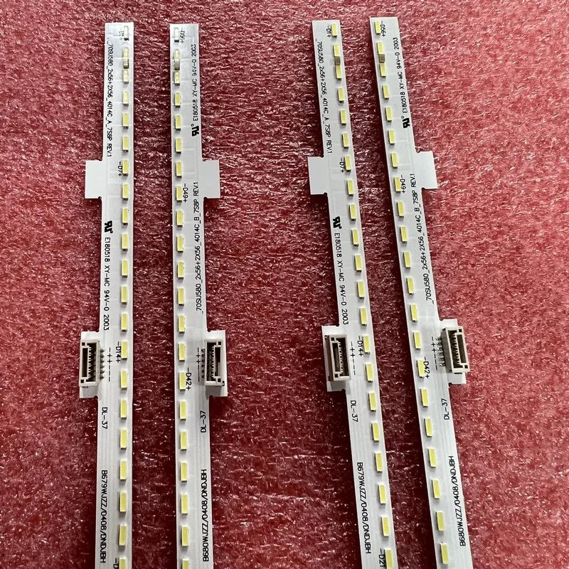 LED Backlight Strip For Sharp LC-70UI9362K LC-70UI9362E 4T-C70AMZA TV 70SU580 2X56 4014C A 7A8P