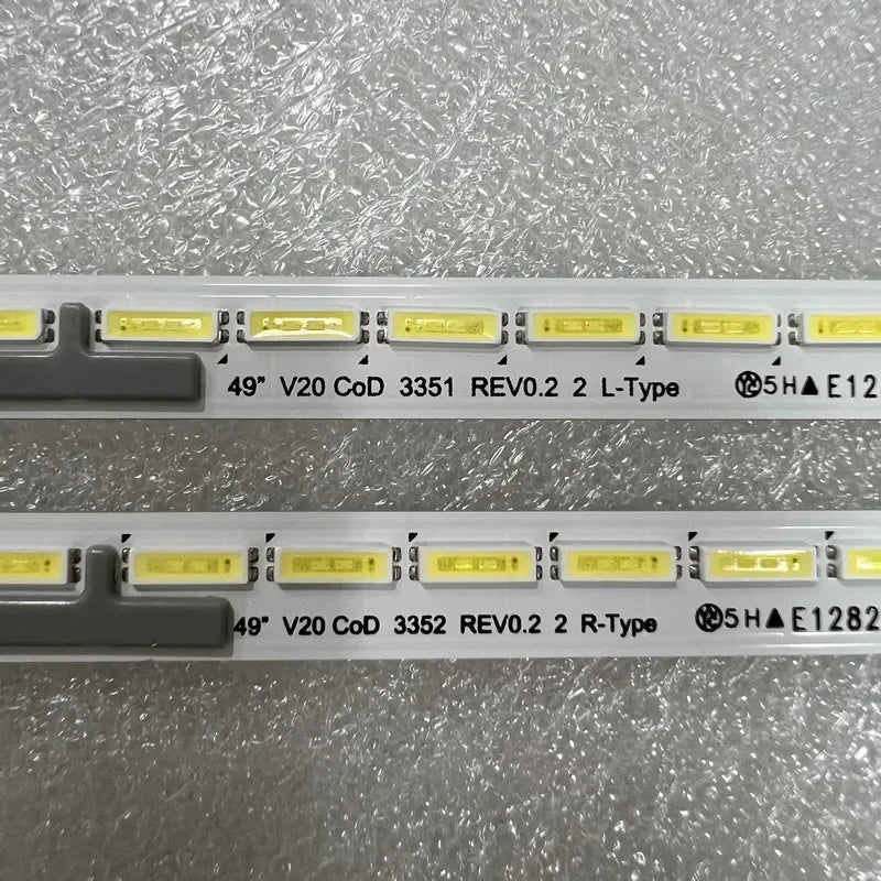 66LED(6V) 535mm LED Backlight Strips(2) 66LED For 6916L-3351A 3352A 3351B 3352B 55 V20 CoD 3351 3352 6922L-0297A 6922L-0321A
