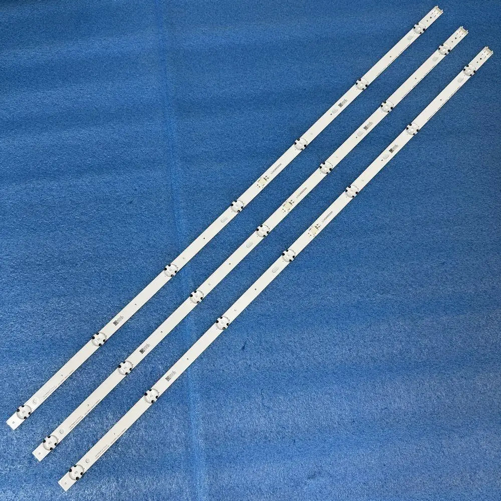 3pcs/set LED backlight strip Bar for 43UM7000PLA 43UM7100PLB 43UM71007LB 303LG430004 LG43D07-ZC31AG-05 7S1P LC43490089A