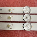 3pcs/set LED backlight Strip For DJTV46 AKAI AKTV4620 AKTV4620SMART D22-450-GJMC01 P0019 V0
