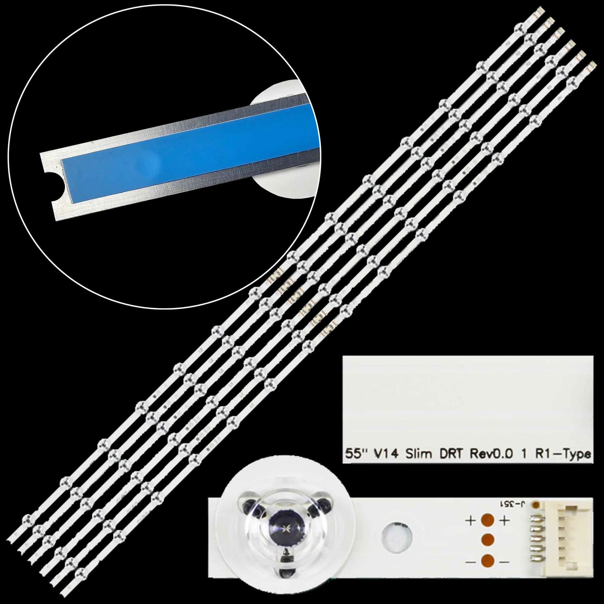 LED Backlight Strip for 55LB7500 55LB750T 6916L-1741A 55LB6900 55LB7000 55LB700V 55LB7200 55LB720V 55LB730V 55LB730B 55LB731V