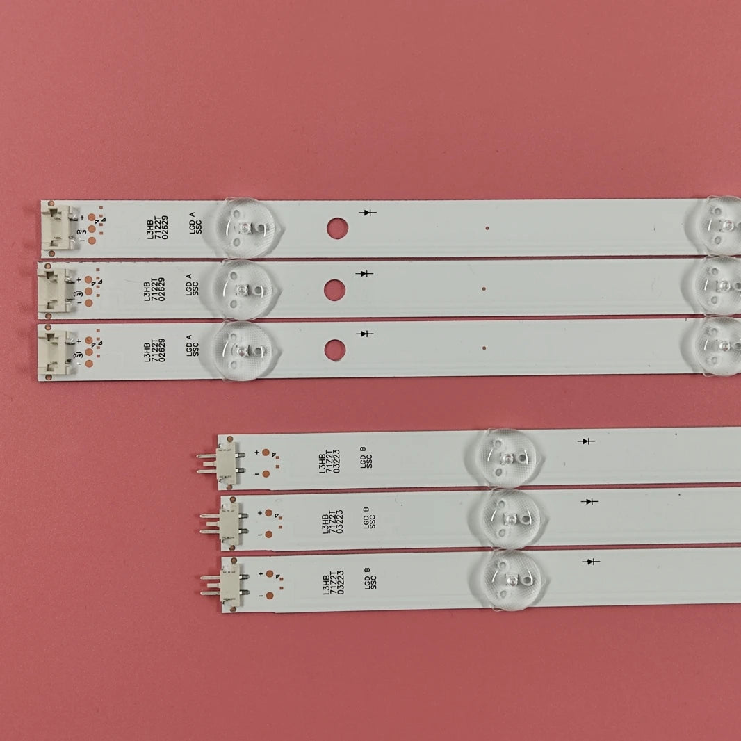 LED Strip For  43LH5100 43LH5700 43LF510V LF51_FHD_A LF51_FHD_B 6916L-0962A 6916L-0962B WICOP_FHD 43INCH_REV00_A/B_150511