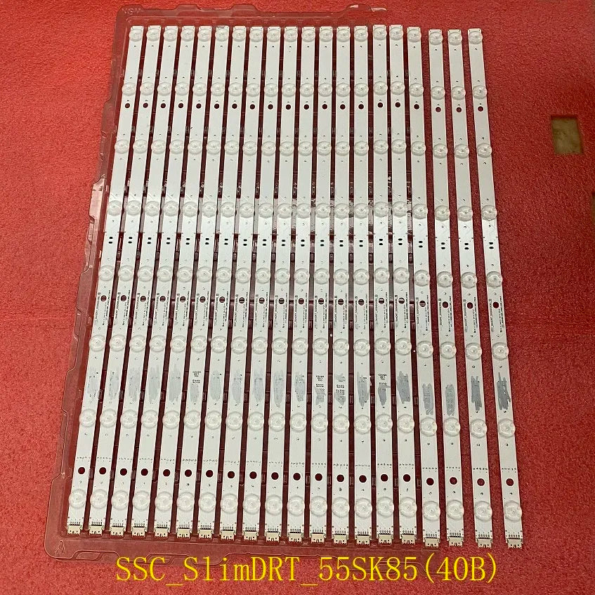 LED Strips For 55SM9010PLA 55SM9010 55SK8500PSA 55SK8500 SSC_SlimDRT_55SK85(40B)_CASE2 55SK85-8LED 55SK8500PLA