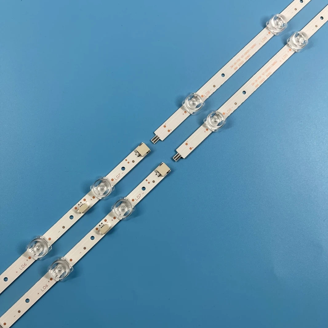 LED backlight strip 11 lamp for43" TV GIC43LB32_3030F2.1D_V0.9 4C-LB4311-ZM06J ZM08J HR01J 43UD6426 43A260 43V2