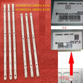 6pcs LED Backlight for 49LJ624V-ZC 49UJ701V 49LJ61 49LH61 49UJ65 A B 49UJ651V 49LJ614V 49UJ650 49UJ635 HC490DGG-ABSR2-A14X