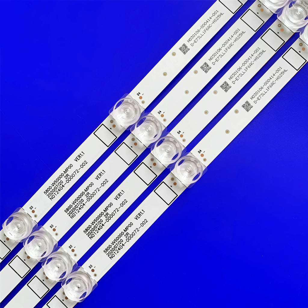 LED Backlight Strip For 50G51 5800-W50000-MP00 VER1.1 9PAL-50G3AQ-K1 964MM 10LED 3V Metz 50MUC7000Y