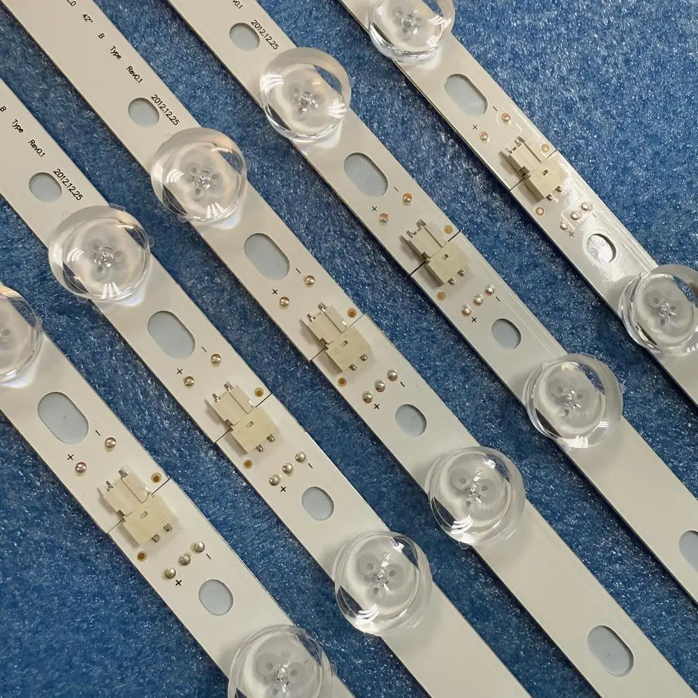 10pcs/set LED Backlight Strip for 42LN5708-ZA 42LN575S 42LN5300 42LN5406 42LN5750 TV POLA2.0 POLA 2.0 42 inch A B
