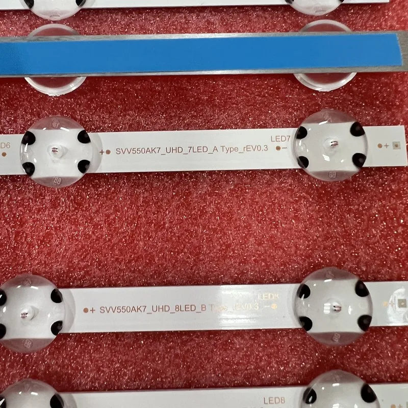 LED Strip for 17DLB55NER1-A JVC LT-55VU73M LT-55V82JU LT-55C870 55HFL2879T/12 LUX0155005 Toshiba 55VL5A63DB 55U6863DB 55HK6T74U