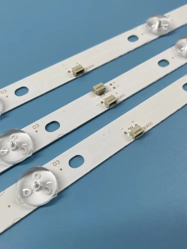 LED Backlight strip 8 lamp  43LEM-1043/FTS2C 43LEM-5043/FTS2C 43LEX-5058/FT2C JS-D-JP43DM-A81EC B82EC E43DM1000 MCPCB