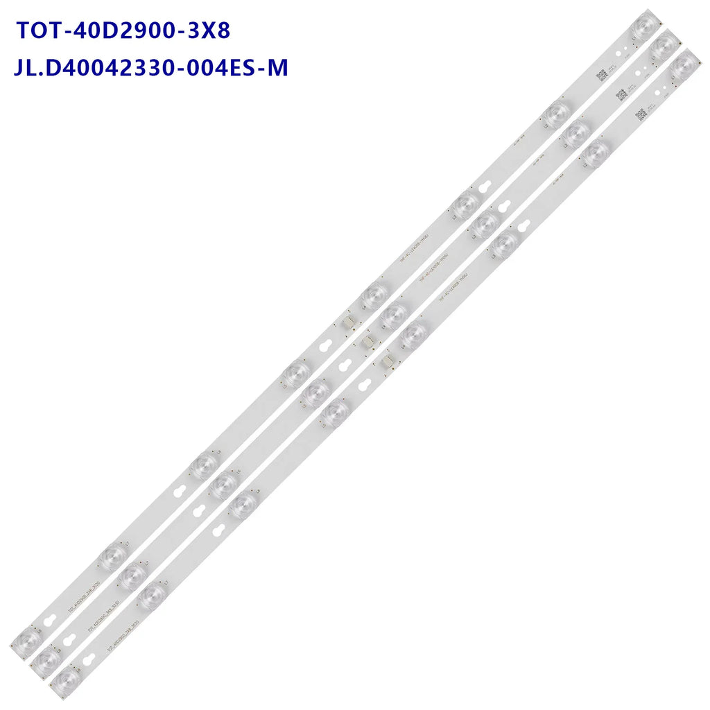 LED Backlight strip for 4C-LB4008-HR01J 40D2900 40HR330M08A6 V8 L40E5800A L40F3301B L40F3301B L40P-F TOT-40D2900-3X8-3030C