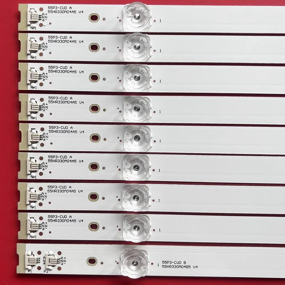 LED Backlight strip for LED55D2900S L55P3CUS 55BC7600 55U6780C 55P65US 4C-LB5504-HR17J 4C-LB5504-HR18J 55HR330M04A5 55HR330M04B5