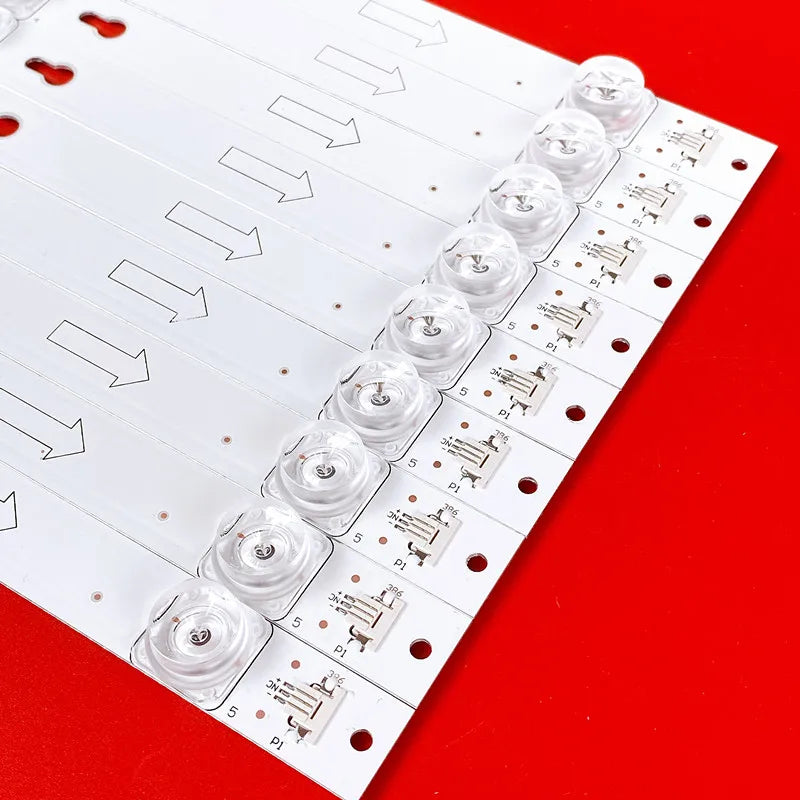 9PCS LED Strip 60HR330M05A0 4C-LB6005-HR01J 60D2900 For U60P6026 U60V6026 U60P6046 U60P6026 L60P2US L60P2-UD 60A730U 60U6700C