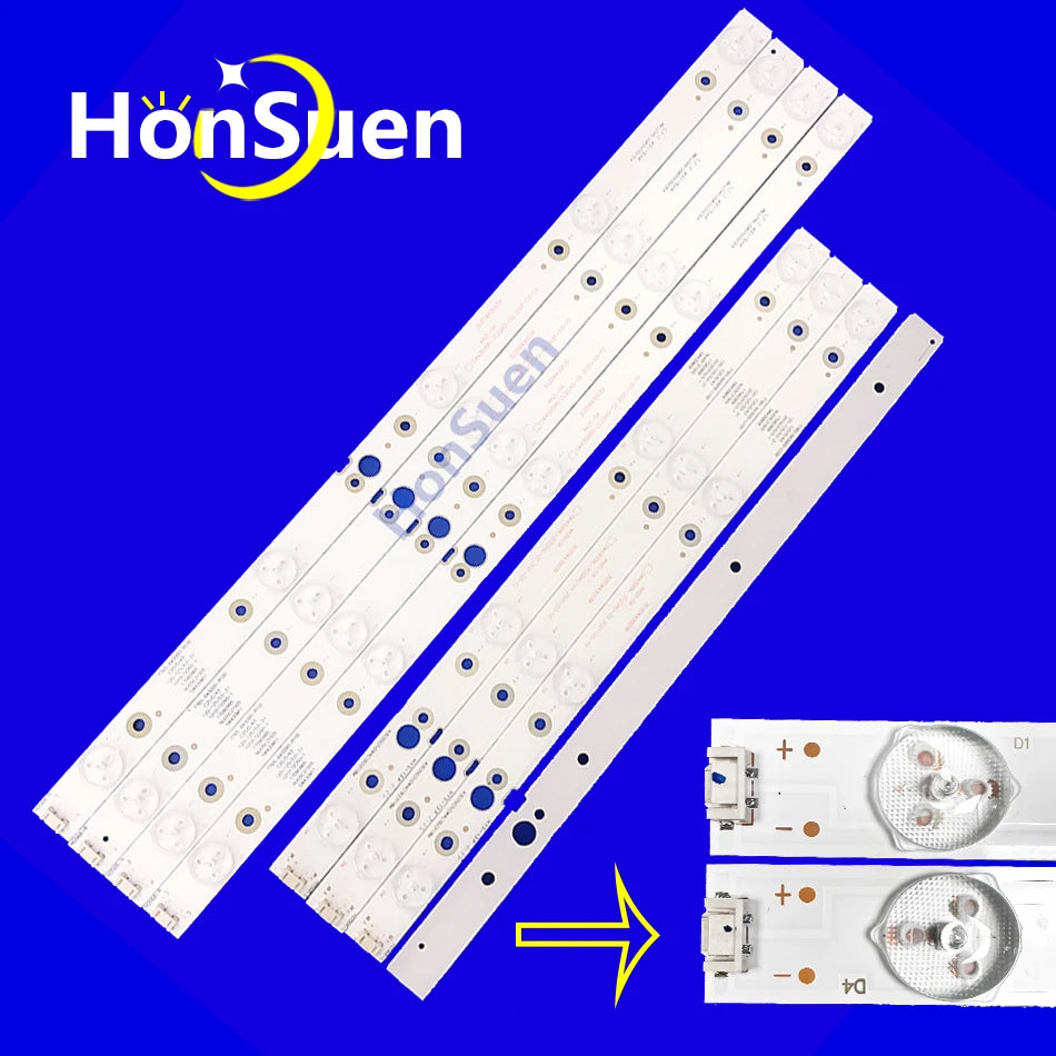 LED strip for 43UJ620V 43UG620V 43UJ6200-UA CRH-A4330300104L6CN CRH-A4330300105R6CNRev1.0 CRH-A4330300104L74C 43uj620 43UJ6200