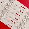 LED strip 5 lamp for 5835-W43002-2P00 43LH5000 43LH551C 43LH551043LH5550 43LH5580 B02M6K230S LC430DUY-SHA RDL430WY LD0-10D