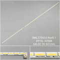 NEW LED Backlight Strip 64LED For TV SML270A55_Rev0.1 6916L-3056B 601mm 3V