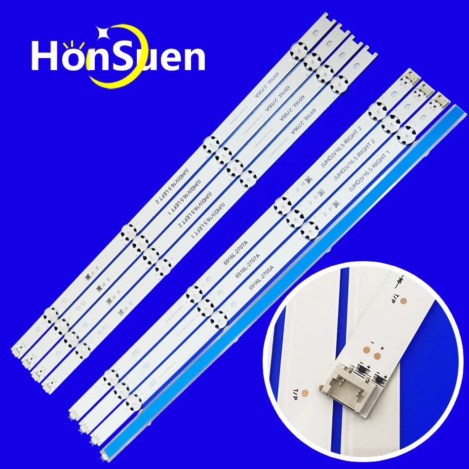 TV LED Strip For 49LH510T 49LH510Y 49UH652T 49LJ510M 49LJ5100 49UH650V 49UH656V 49UH664V 49UH668V 49UH676V 49LF510T-DA 49UH603T