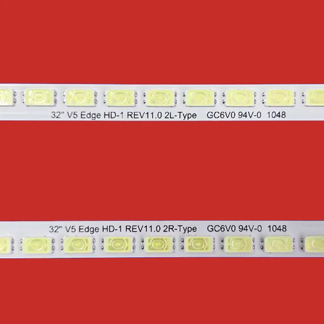 LED Backlight Strips For TV 32SL738B 32SL738N 32LE3300 32 3660L-0356A LC320EXN SC A1 A2 32 V5 EDGE HD-1 REV11.0 2R-TYPE