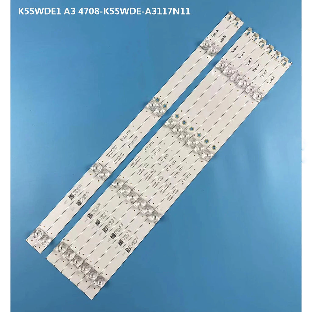 LED Backlight strip for 55PUF7194 55PUF7194/T3 4708-K55WDE-A3117N01 A3117N11 K550WDE1 A3