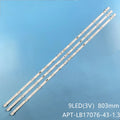 LED Backlight strip For Skyworth  APT-LB17076-43-1.3 43E2A 43F5 43X6 43G2A 43K5C 43E382W RDL430WY(BD0-100) HV430FHB-N10