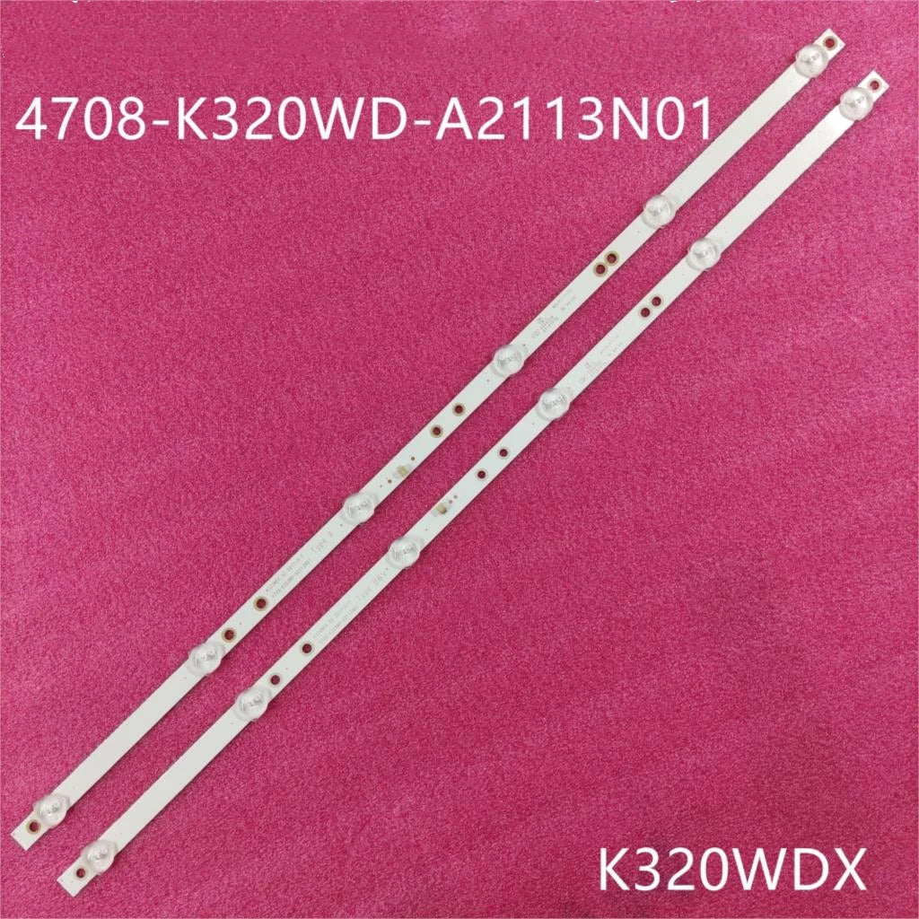 LED backlight strip 32PHS4062  TX-32FR250K 32S2855EC 32S2800EV 2T-C32ACSA K320WDX A1 A2 A B Type 4708-K320WD-A2113N01 A1113N11