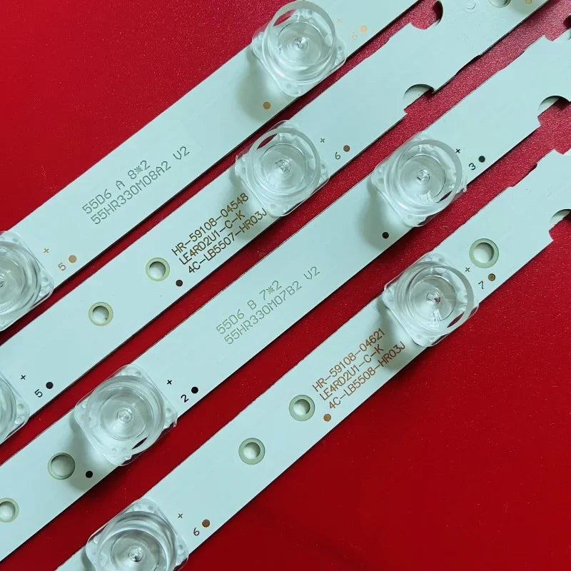 LED backlight strips for 55S412 55DP628 55A523 55A423 55A421 55S425LACA 55S425-MX D55A360 L55P65US
