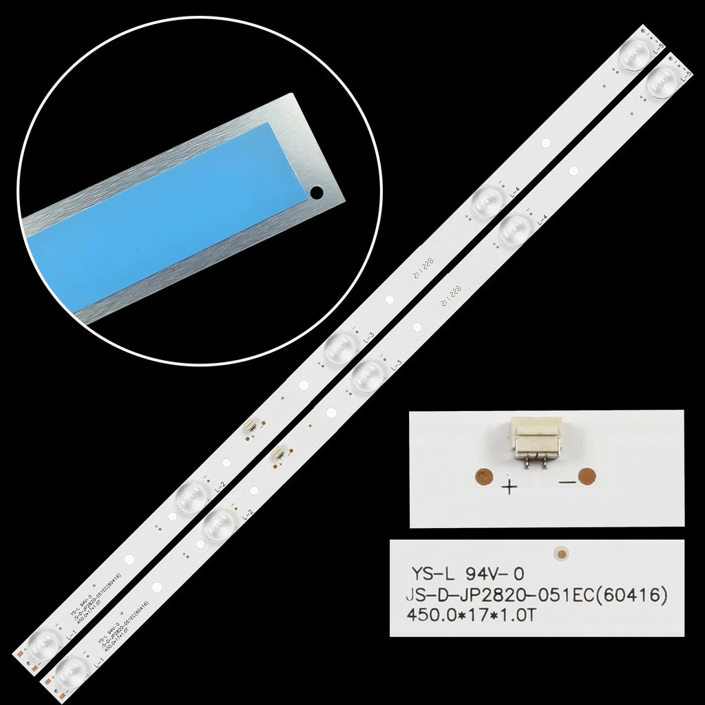 LED Backlight Strip For AKAI 28'' TV E28F2000 AKTV2812TS AKTV2813TS D28-F2000 JS-D-JP2820-051EC(60416) JS-D-JP2820-051EC(71220)