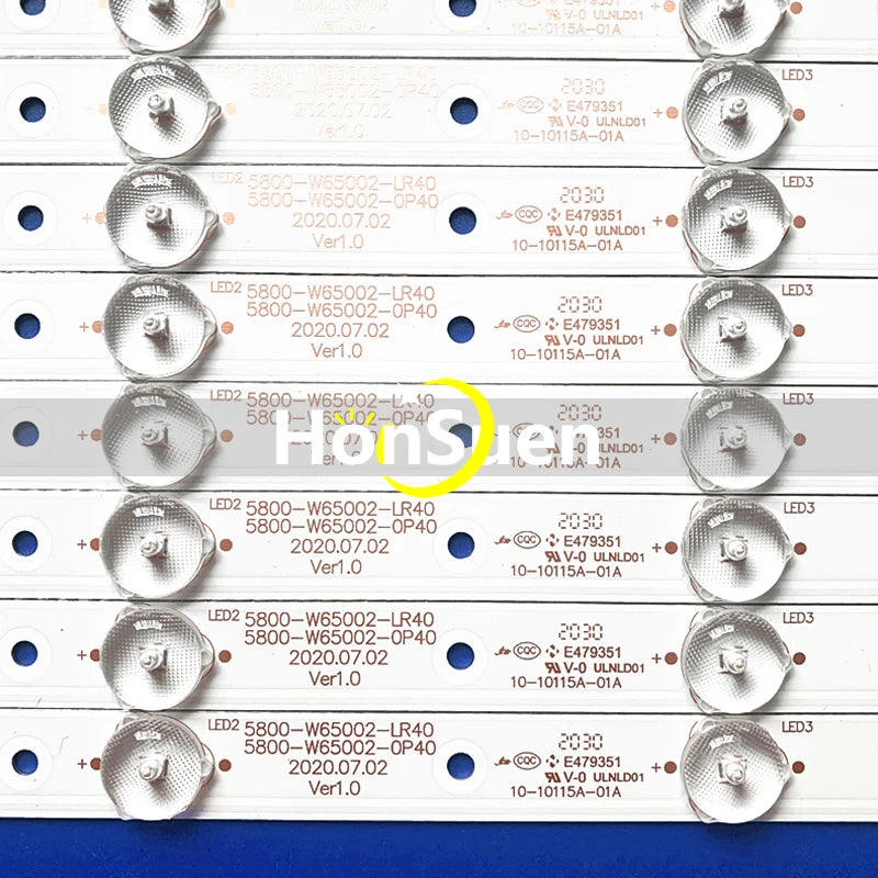 5leds(1set-24pcs) LED Blacklight strip for 5835-W65002-LR40 5835-W65002-0P40 V650DJ4-QS5 65uh5500 65uh5500-ua