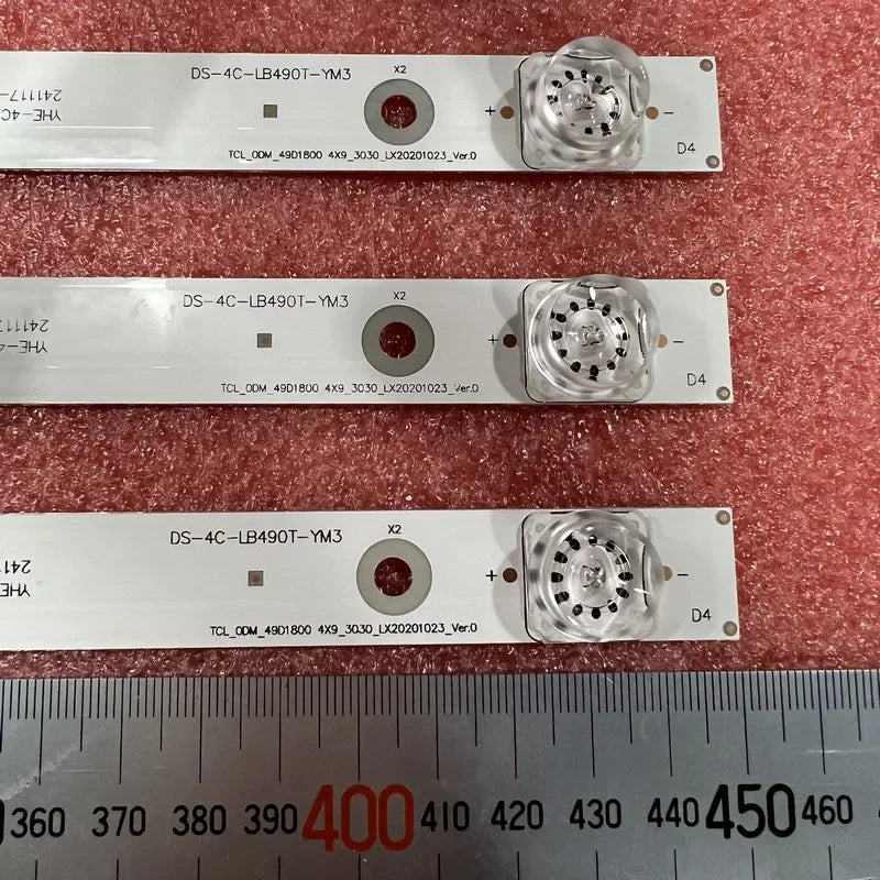 LED Backlight Strip For Toshiba 49U7750VE U49T8800TN 49D18004X-9 49HR332M04A3 49D1800 Panasonic TC-49FX500p Daewoo 49 U49V880BTA