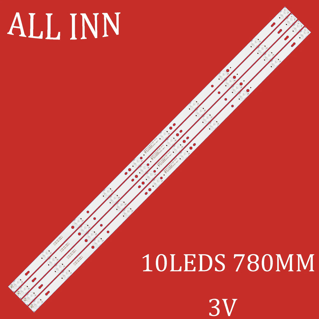 LED Backlight strip 10lamp For LC40T440FL L40F3302B LE40F16 OD40D10 0D40D10-ZC14F-02 0D40D10-ZC14F-03 035-400-3528-D 303TT400035