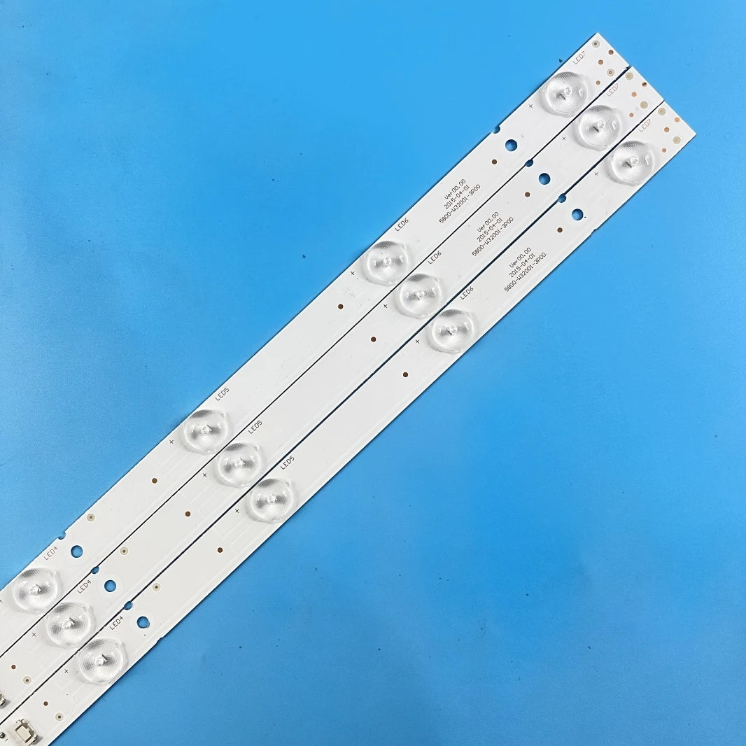 LED Backlight Strip for 32X3000 32E3000 32HX4003 32E3500 32E360E 5800-W32001-3P00 5800-W32001-0P00 CRH-A323535030751AREV1
